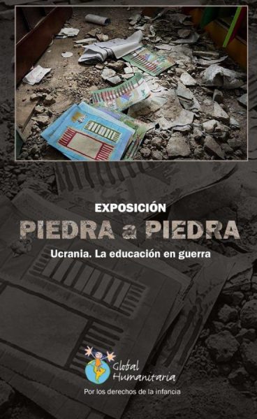 Global Humanitaria presenta en Madrid la exposición “Piedra a Piedra”