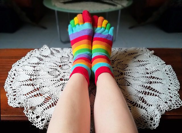 ¿Por qué los calcetines estampado son tan populares?