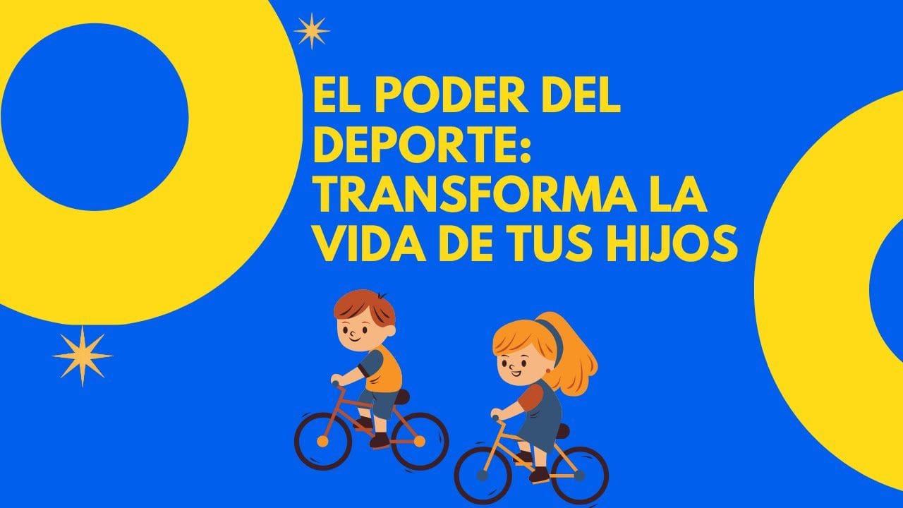 Cómo la infraestructura deportiva influye en la vida de tus hijos