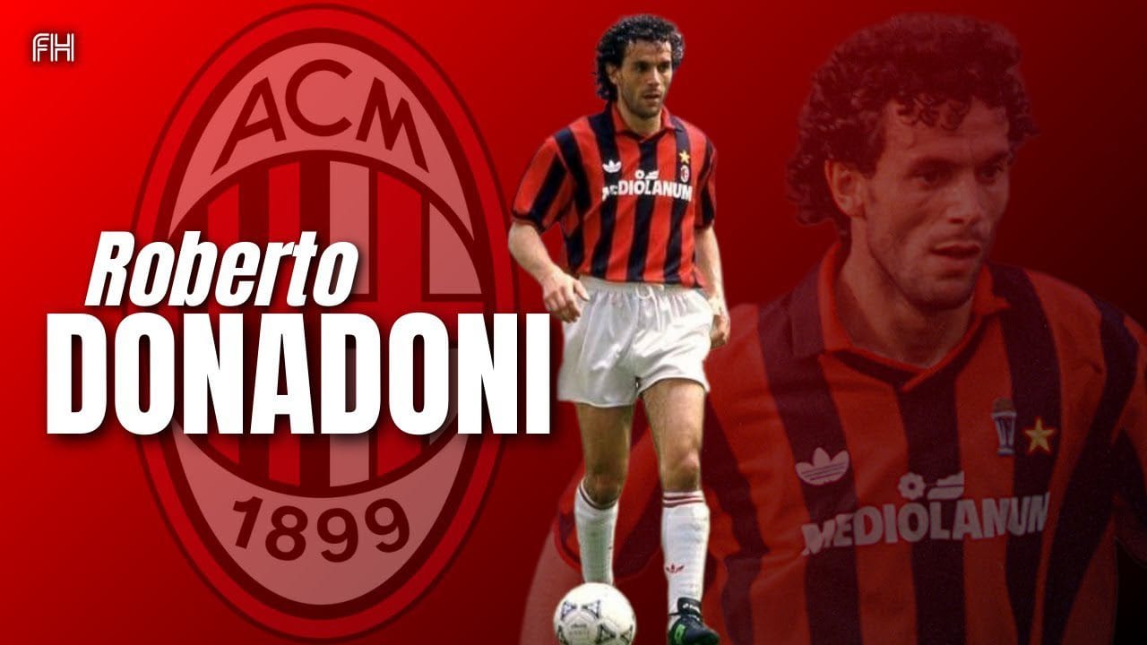 Roberto Donadoni: El extremo derecho que triunfó en el AC Milan y la selección italiana