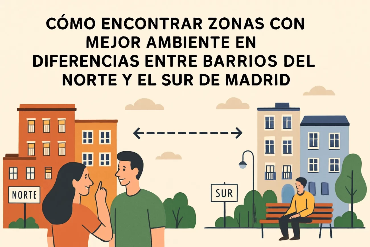 como-encontrar-zonas-con-mejor-ambiente-en-Diferencias-entre-barrios-del-norte-y-el-sur-de-Madrid - Diario a pie de barrio cómo encontrar zonas con mejor ambiente en Diferencias entre barrios del norte y el sur de Madrid