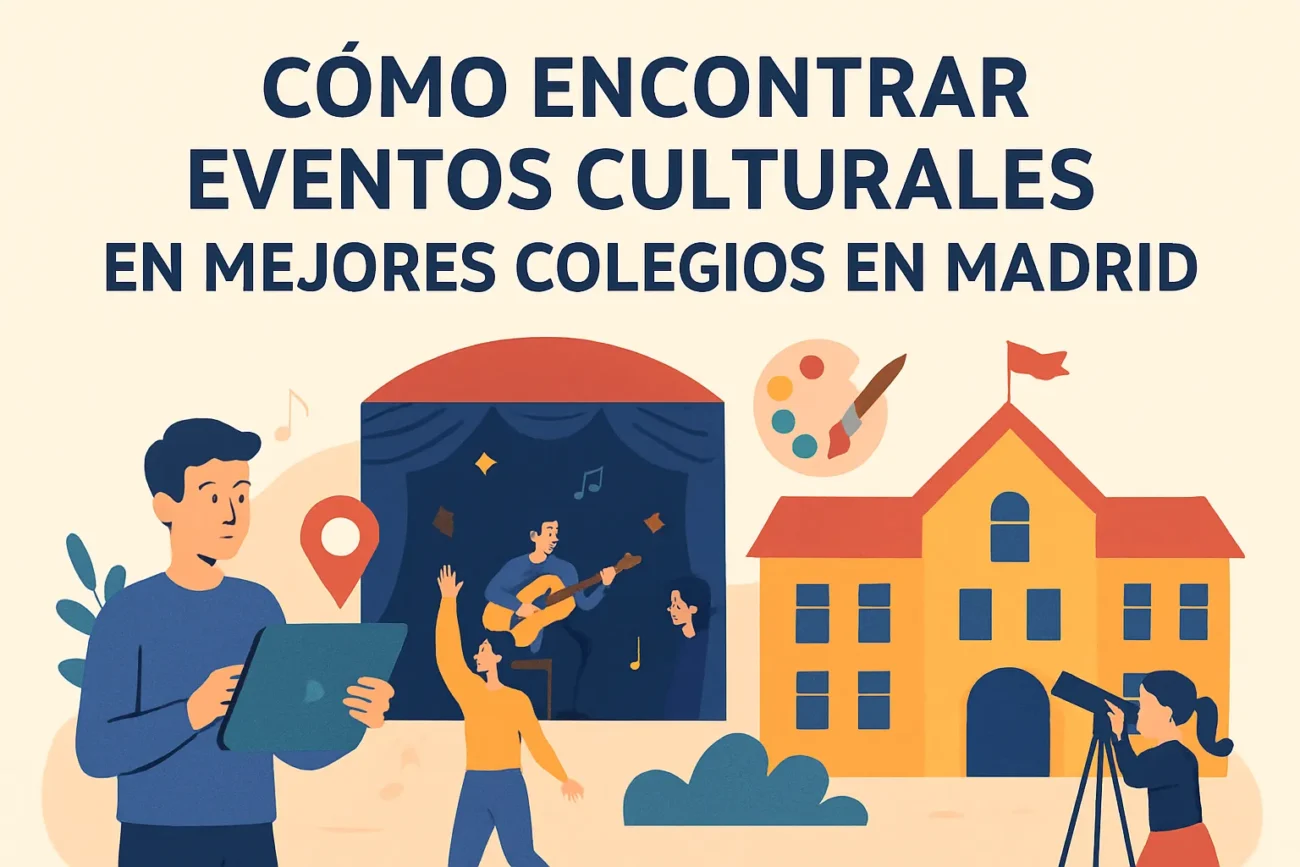 cómo encontrar eventos culturales en Mejores colegios en Madrid