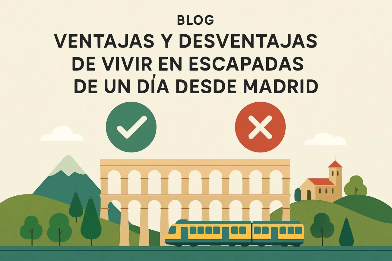 ventajas-y-desventajas-de-vivir-en-Escapadas-de-un-dia-desde-Madrid - Diario a pie de barrio ventajas y desventajas de vivir en Escapadas de un día desde Madrid