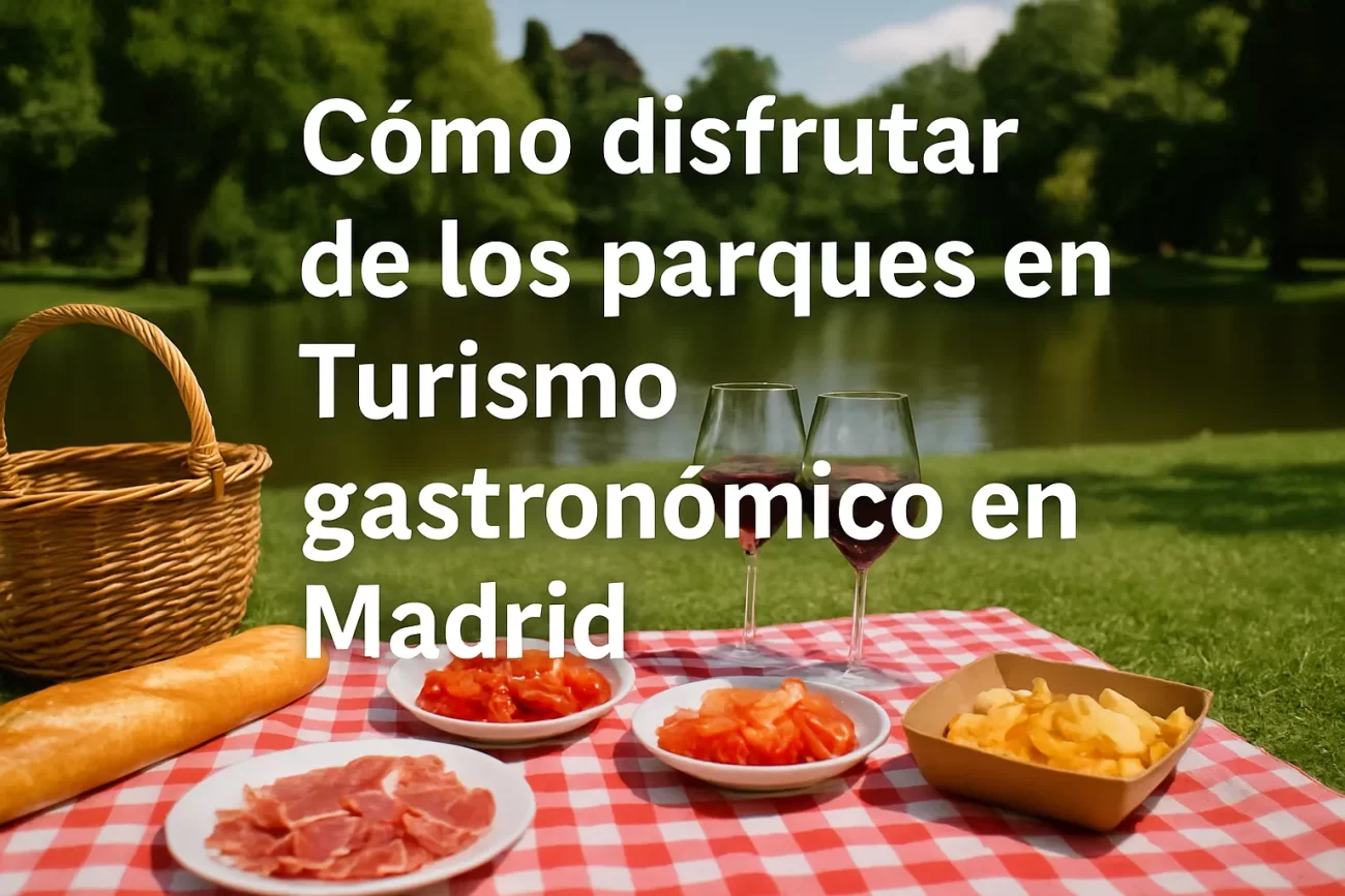 cómo disfrutar de los parques en Turismo gastronómico en Madrid