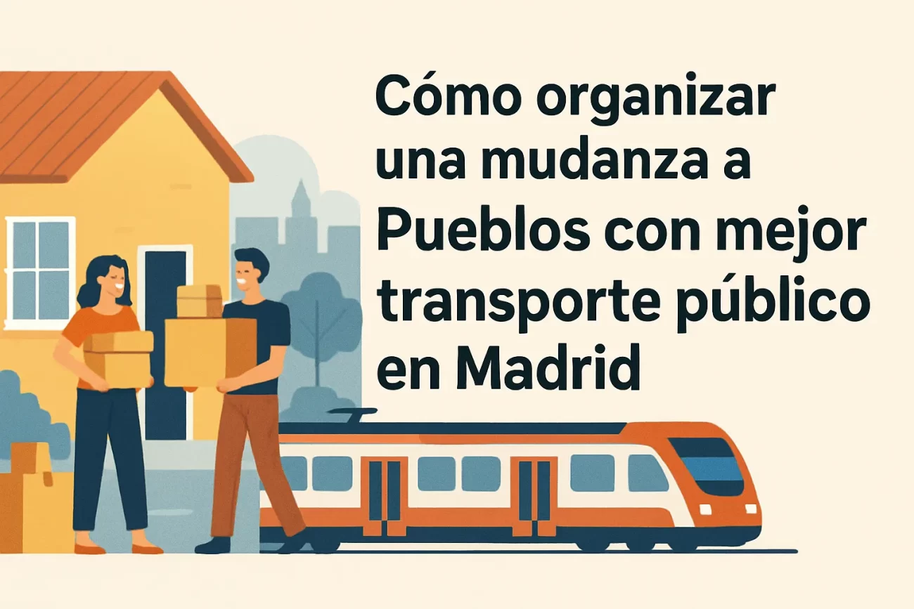 como-organizar-una-mudanza-a-Pueblos-con-mejor-transporte-publico-en-Madrid - Diario a pie de barrio cómo organizar una mudanza a Pueblos con mejor transporte público en Madrid