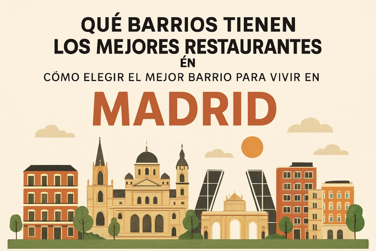 que-barrios-tienen-los-mejores-restaurantes-en-Como-elegir-el-mejor-barrio-para-vivir-en-Madrid - Diario a pie de barrio qué barrios tienen los mejores restaurantes en Cómo elegir el mejor barrio para vivir en Madrid