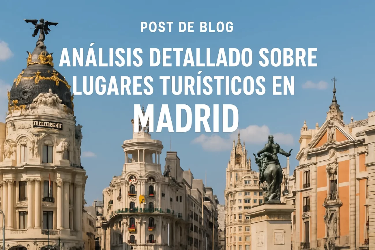 análisis detallado sobre Lugares turísticos en Madrid