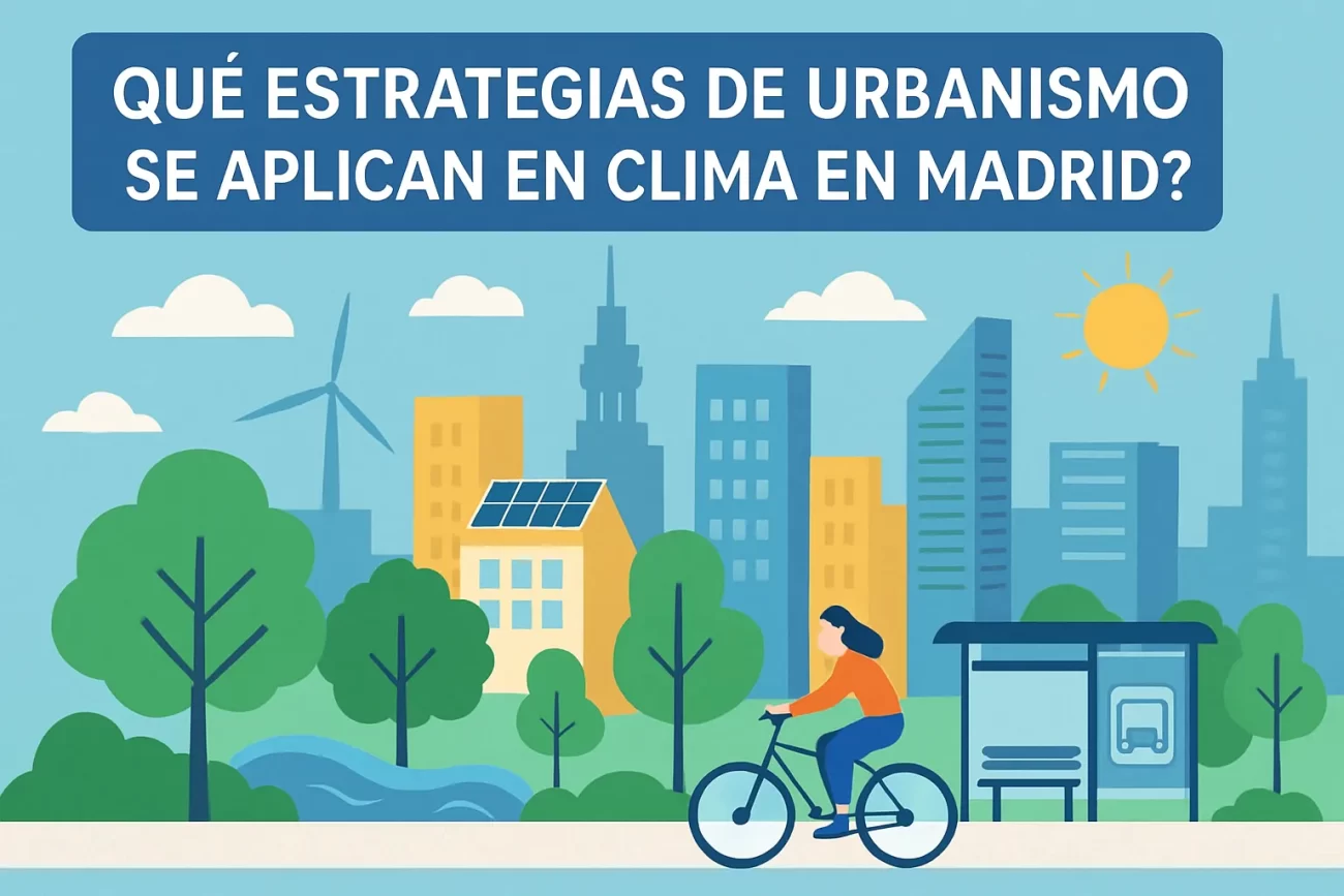 qué estrategias de urbanismo se aplican en Clima en Madrid