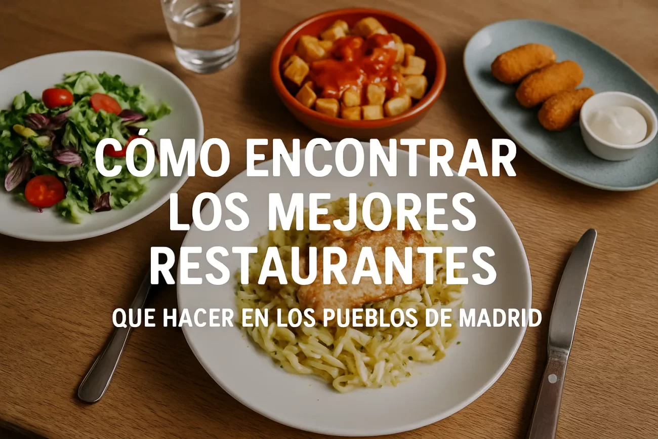como-encontrar-los-mejores-restaurantes-en-Que-hacer-en-los-pueblos-de-Madrid - Diario a pie de barrio cómo encontrar los mejores restaurantes en Qué hacer en los pueblos de Madrid