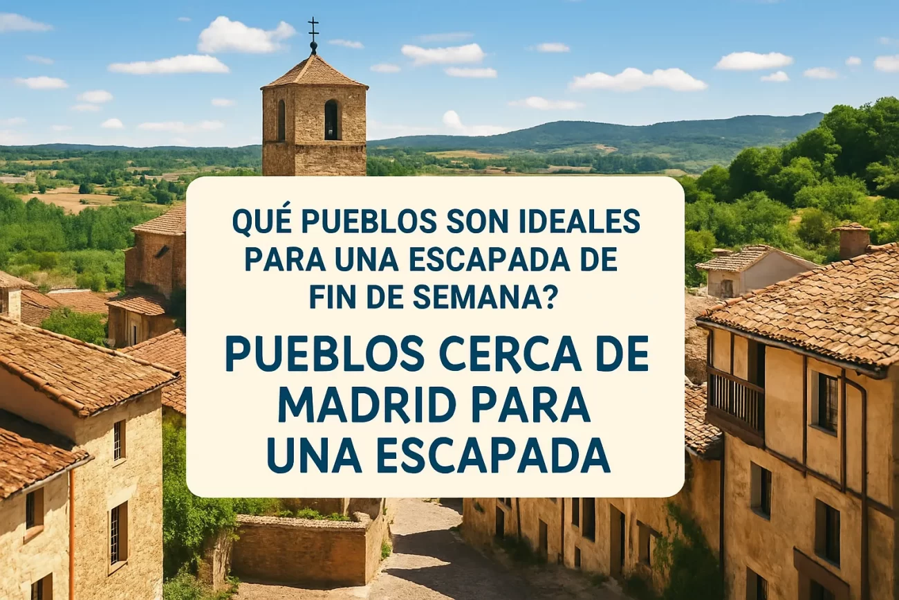 qué pueblos son ideales para una escapada de fin de semana en Pueblos cerca de Madrid para una escapada