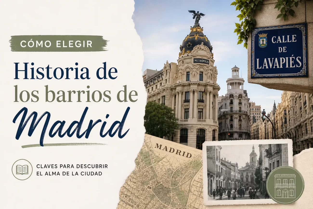 cómo elegir Historia de los barrios de Madrid