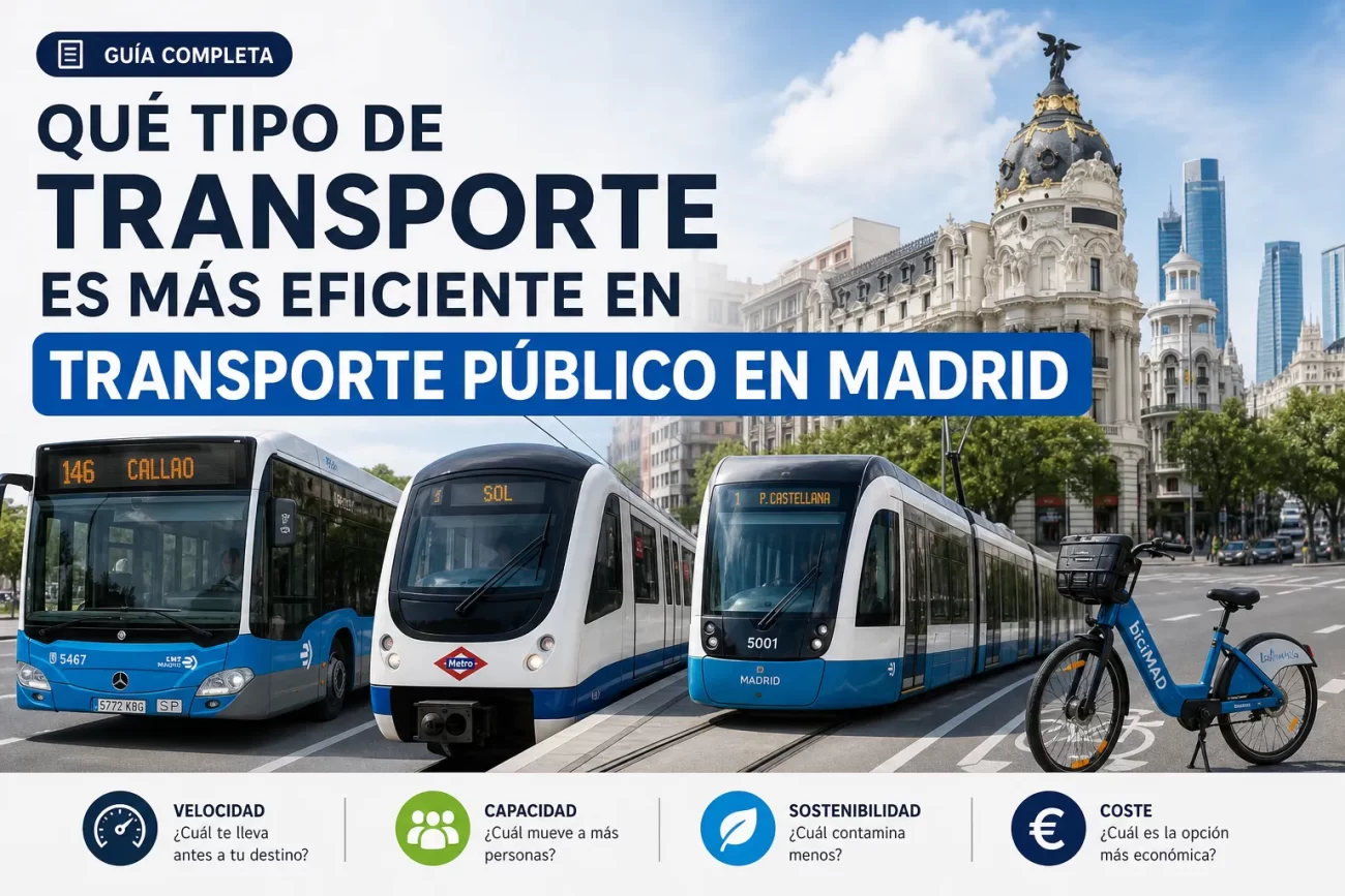 que-tipo-de-transporte-es-mas-eficiente-en-Transporte-publico-en-Madrid - Diario a pie de barrio qué tipo de transporte es más eficiente en Transporte público en Madrid