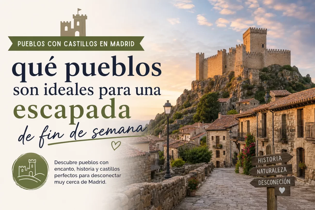 qué pueblos son ideales para una escapada de fin de semana en Pueblos con castillos en Madrid